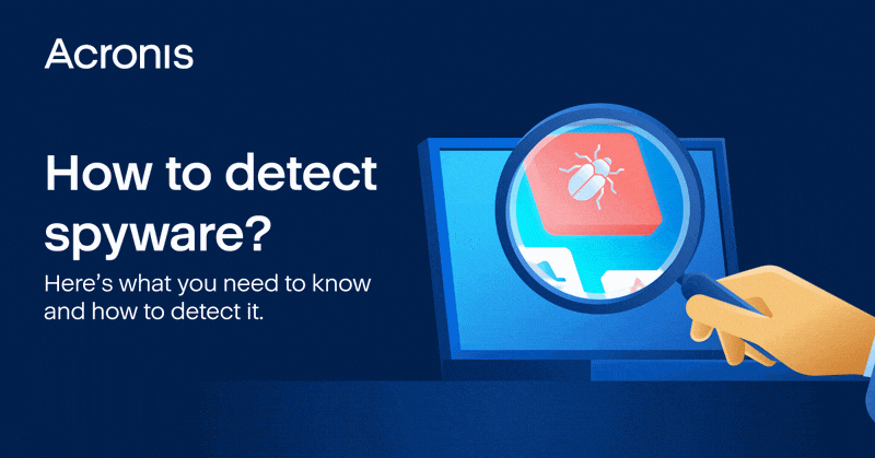 ¿Cómo detectar el software espía?