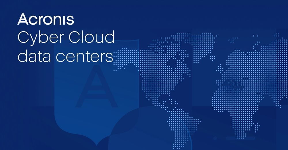Acronis Global Data Center